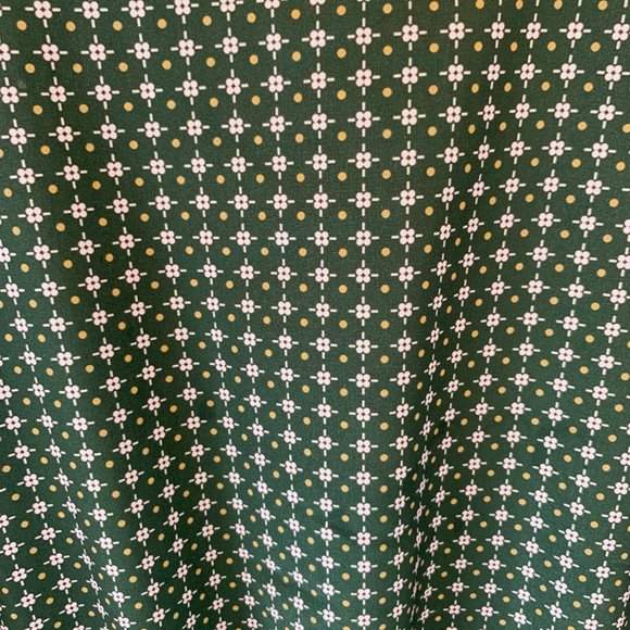 French Connection Printed Mixed-Media Top - Picture 3 of 6